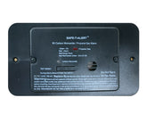 Safe-T-Alert 25-742-BL-TR Flush Mount Combination Carbon Monoxide/Propane Alarm with Trim Ring 12V DC Hard Wire - Black